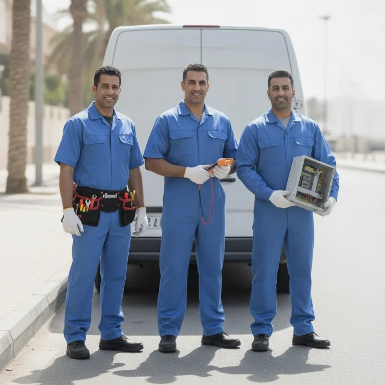 استبدال لوحة كهرباء فريق في أم القيوين